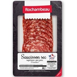 Rochambeau Saucisson Sec 8 Tranches 80g