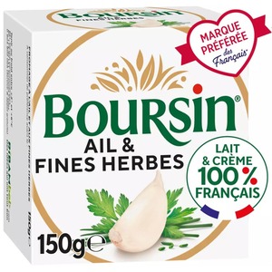 Boursin Ail Et Fines Herbes 70% Mg 150g