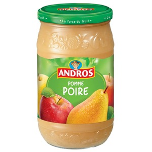 Andros Compote Pomme Poire 750g