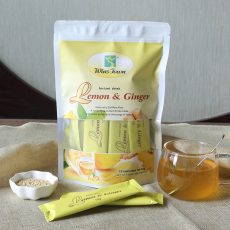 ot Selling 100% Natural Herbs Honey Instant Powder Flavor Tea Warm Stomach Lemon Ginger Tea