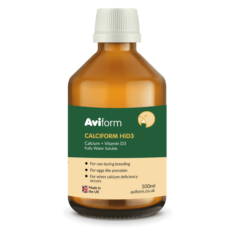 NEW CALCIFORM-500ml-HiD3 Liquid Calcium for Cage & Aviary Birds