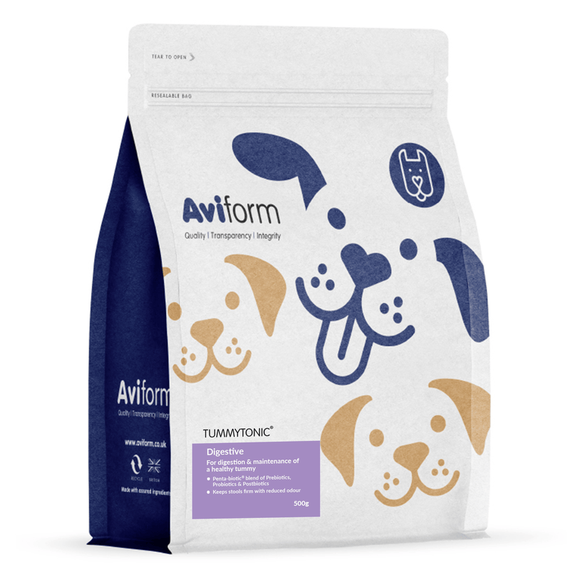 Tummytonic®-500g-New Formula Penta-biotic® Digestive Supplement for Dogs